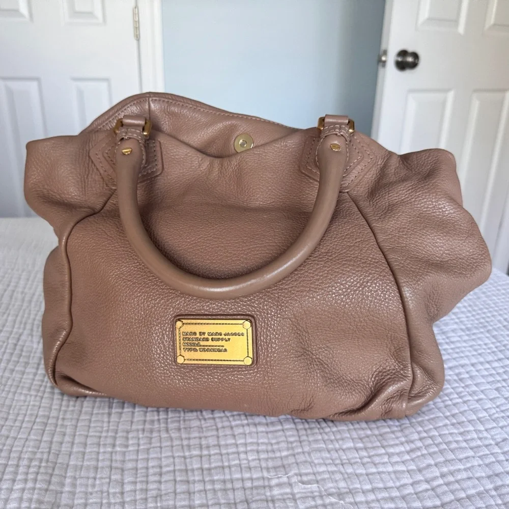 Marc by Marc Jacobs Classic Leather Satchel Bag - Picture 1 of 6